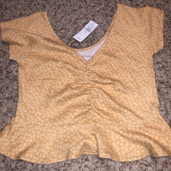 American Eagle Outfitters Tops - American Eagle yellow top